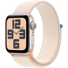Apple Watch SE 2 2023 GPS 40mm Starlight Aluminium Case with Starlight Sport Loop